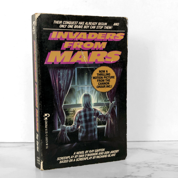 Invaders From Mars by Ray Garton [MOVIE TIE-IN PAPERBACK / 1986]