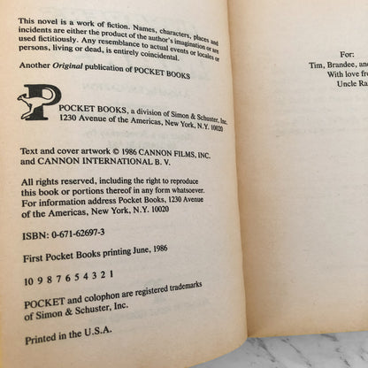 Invaders From Mars by Ray Garton [MOVIE TIE-IN PAPERBACK / 1986]