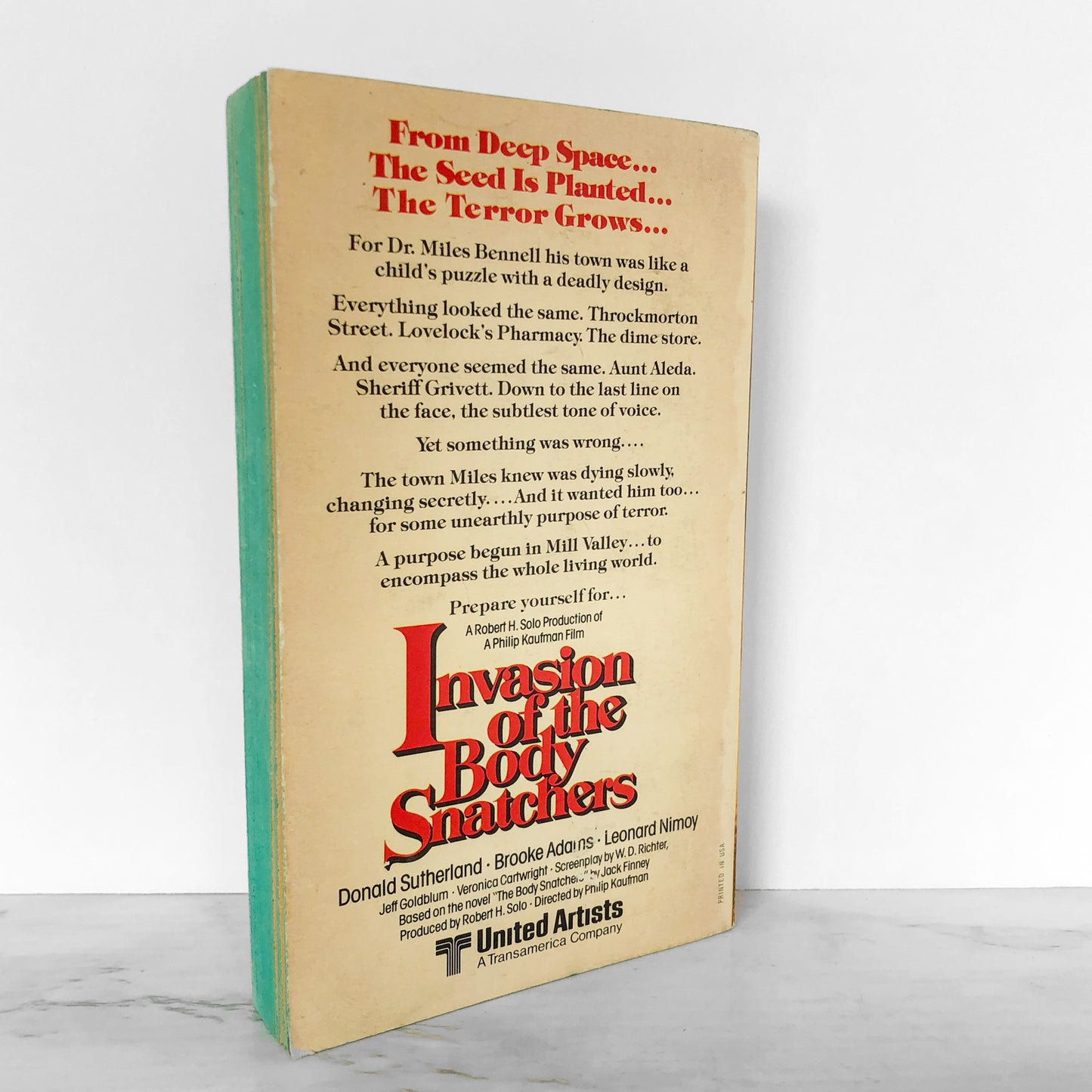 Invasion of the Body Snatchers by Jack Finney [1979 PAPERBACK]