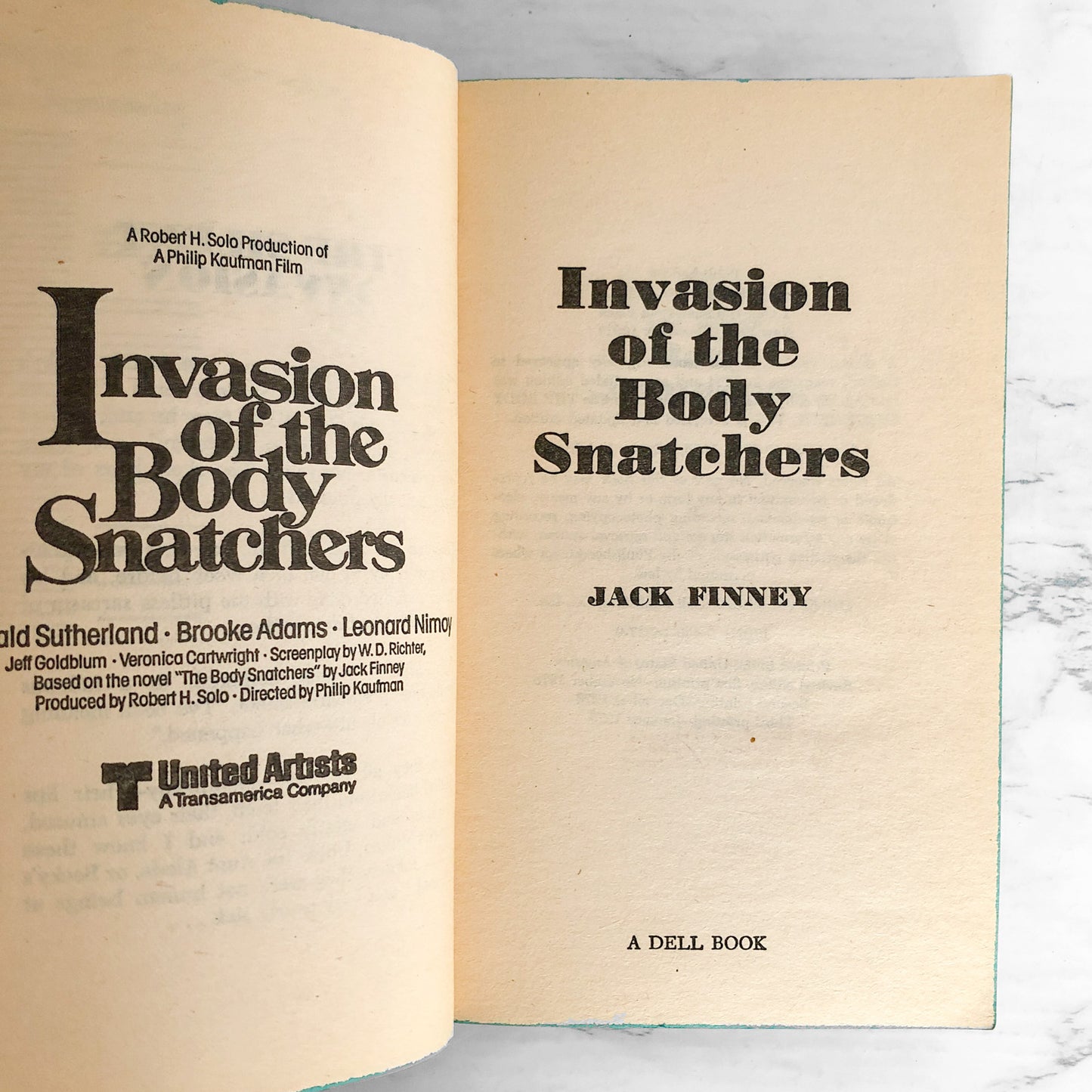 Invasion of the Body Snatchers by Jack Finney [1979 PAPERBACK]