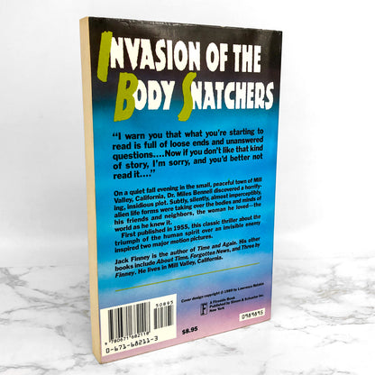 Invasion of the Body Snatchers by Jack Finney [1989 TRADE PAPERBACK] • Fireside Books