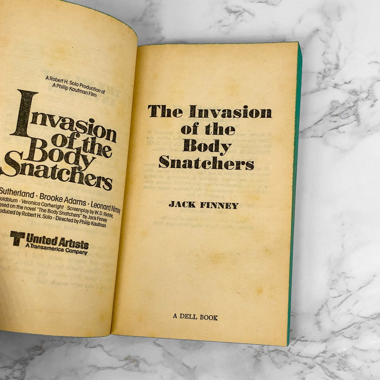 Invasion of the Body Snatchers by Jack Finney [1978 REVISED PAPERBACK]