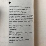 Invisible Man by Ralph Ellison [1990 TRADE PAPERBACK] - Bookshop Apocalypse