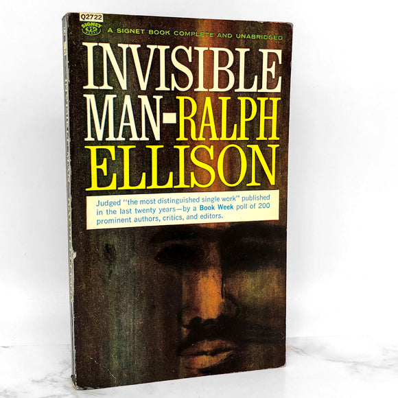 Invisible Man by Ralph Ellison [1952 PAPERBACK] 12th Printing • Vintage Intl.