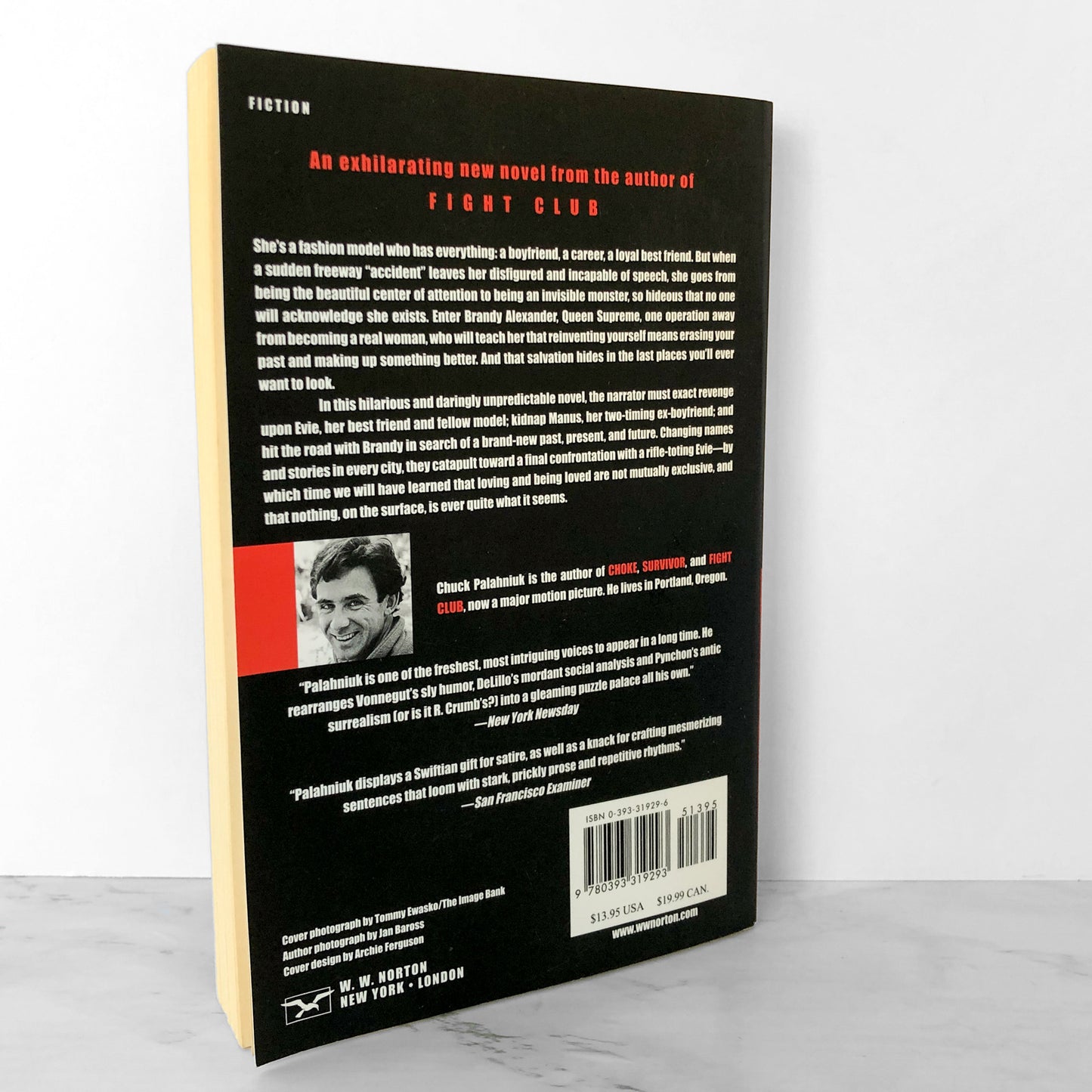 Invisible Monsters by Chuck Palahniuk [FIRST EDITION] 1999