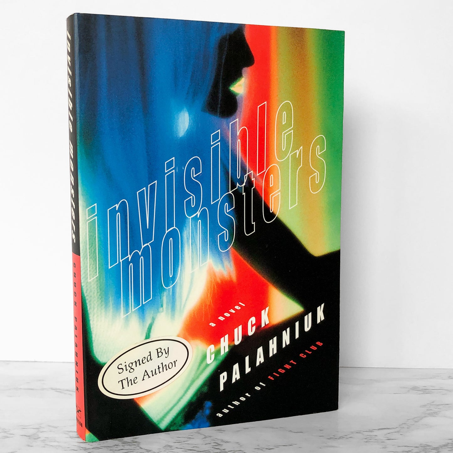 Invisible Monsters by Chuck Palahniuk SIGNED! [FIRST EDITION] 1999