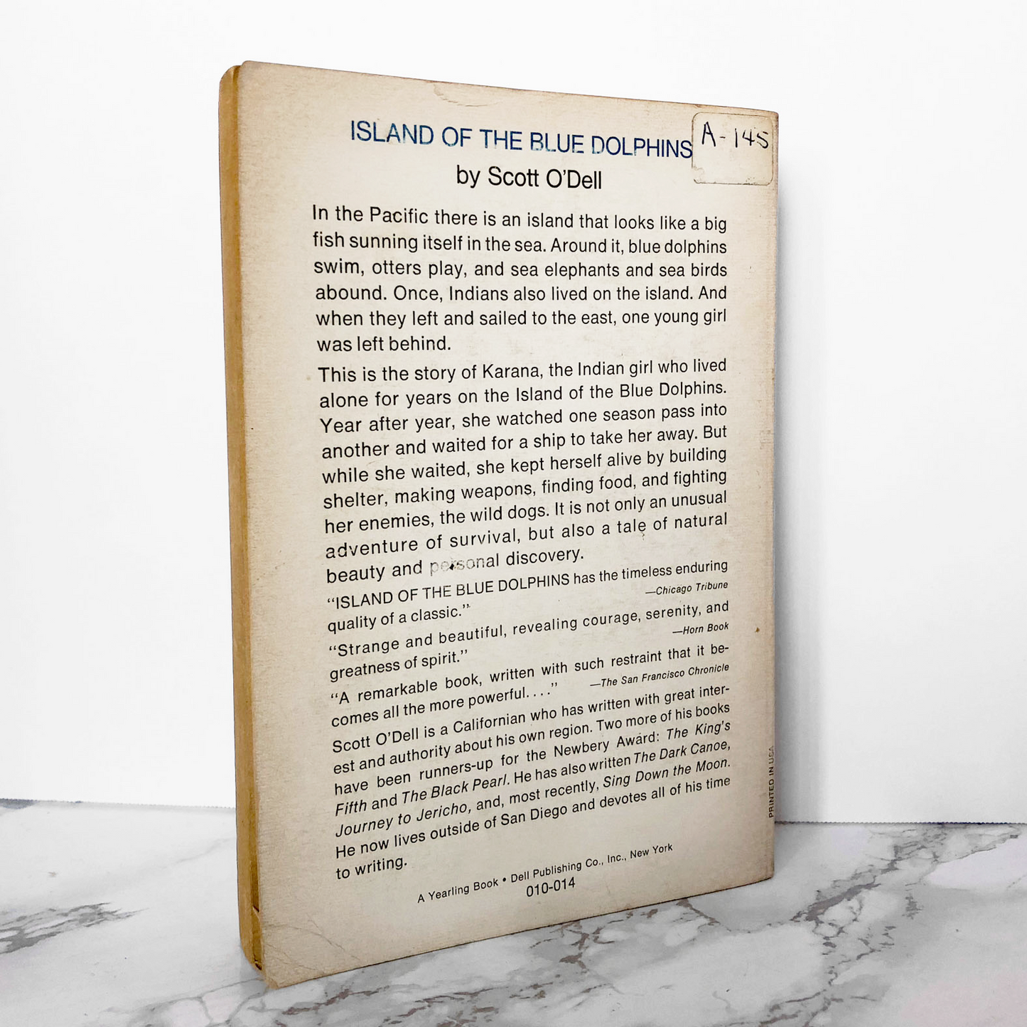 Island of the Blue Dolphins by Scott O'Dell - Bookshop Apocalypse