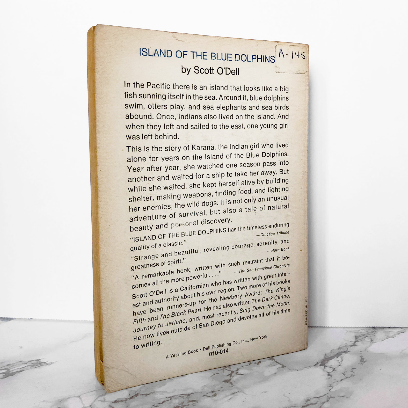 Island of the Blue Dolphins by Scott O'Dell - Bookshop Apocalypse