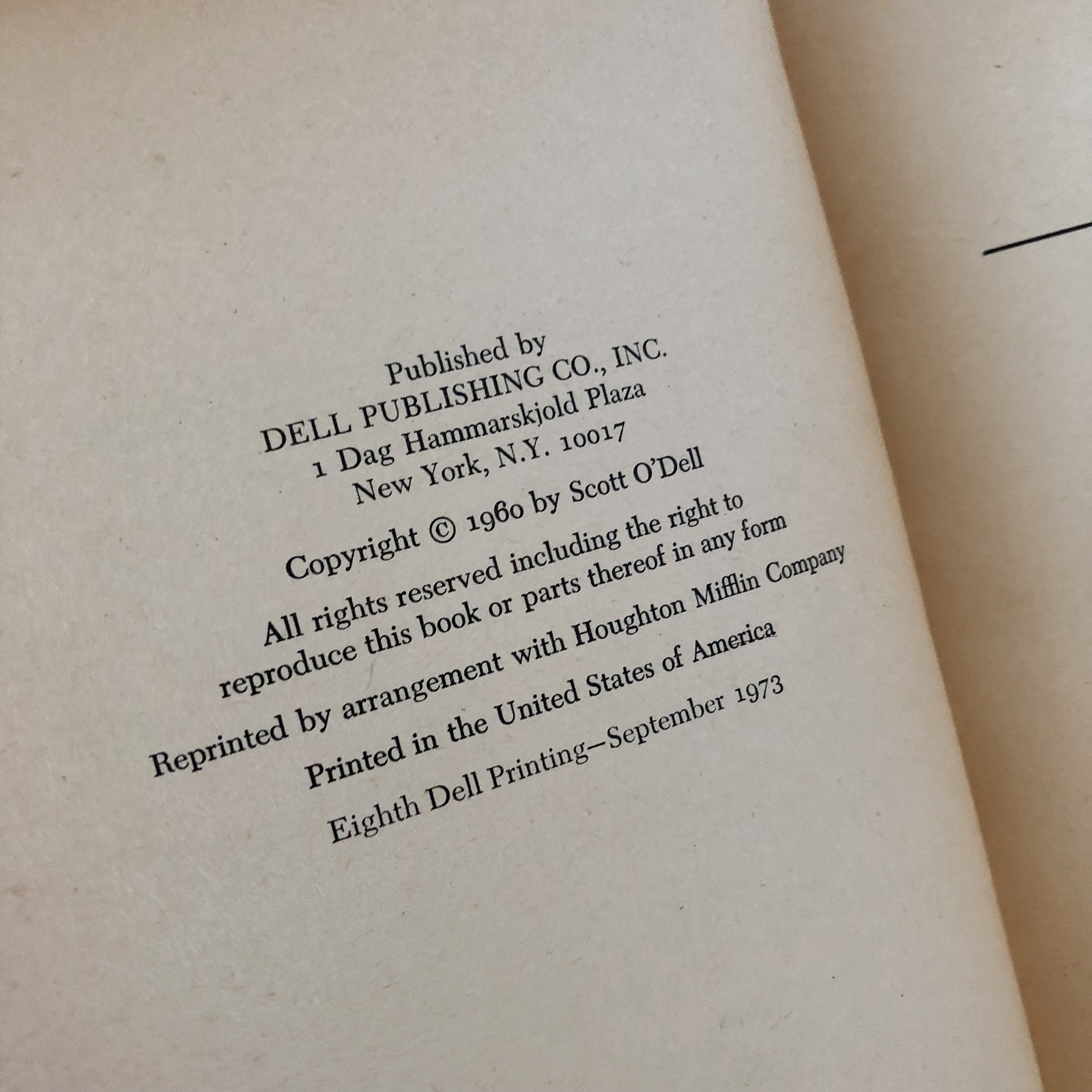 Island of the Blue Dolphins by Scott O'Dell - Bookshop Apocalypse