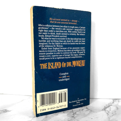 The Island of Dr. Moreau by H.G. Wells [1996 TOR PAPERBACK]