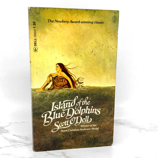 Island of the Blue Dolphins by Scott O'Dell [FIRST PAPERBACK EDITION] 1978