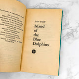 Island of the Blue Dolphins by Scott O'Dell [FIRST PAPERBACK EDITION] 1978