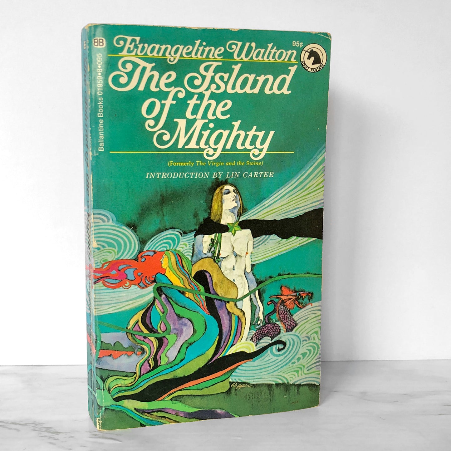 Island of the Mighty by Evangeline Walton [FIRST EDITION / FIRST PRINTING] 1970