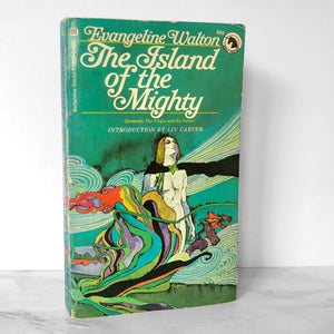 Island of the Mighty by Evangeline Walton [FIRST EDITION / FIRST PRINTING] 1970