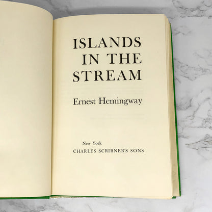 Islands in the Stream by Ernest Hemingway [1970 HARDCOVER]