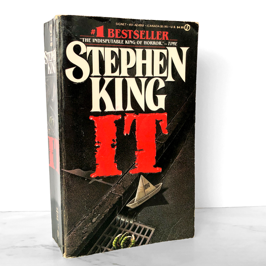 IT by Stephen King [FIRST PAPERBACK PRINTING / 1987]