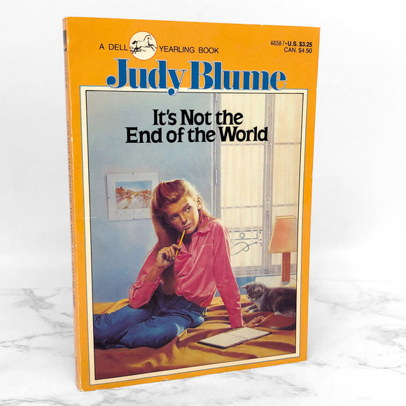 It's Not the End of the World by Judy Blume [TRADE PAPERBACK] 1986 • Dell Yearling