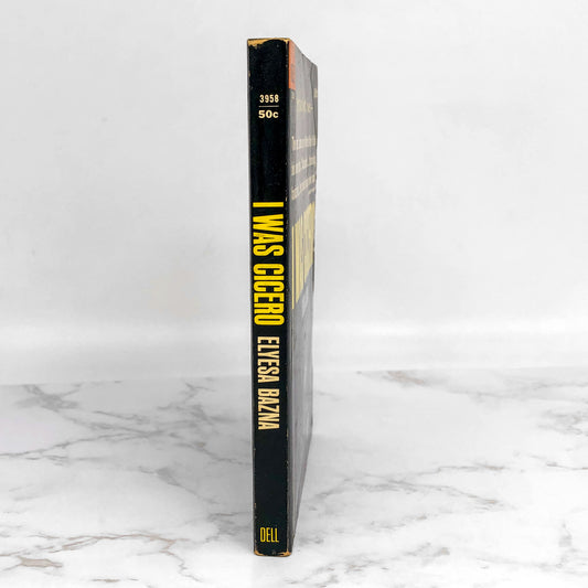 I was Cicero by Elyesa Bazna [FIRST PAPERBACK PRINTING] 1964 • Dell
