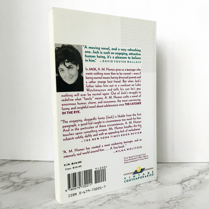 Jack by A.M. Homes [FIRST PAPERBACK EDITION / 1990]