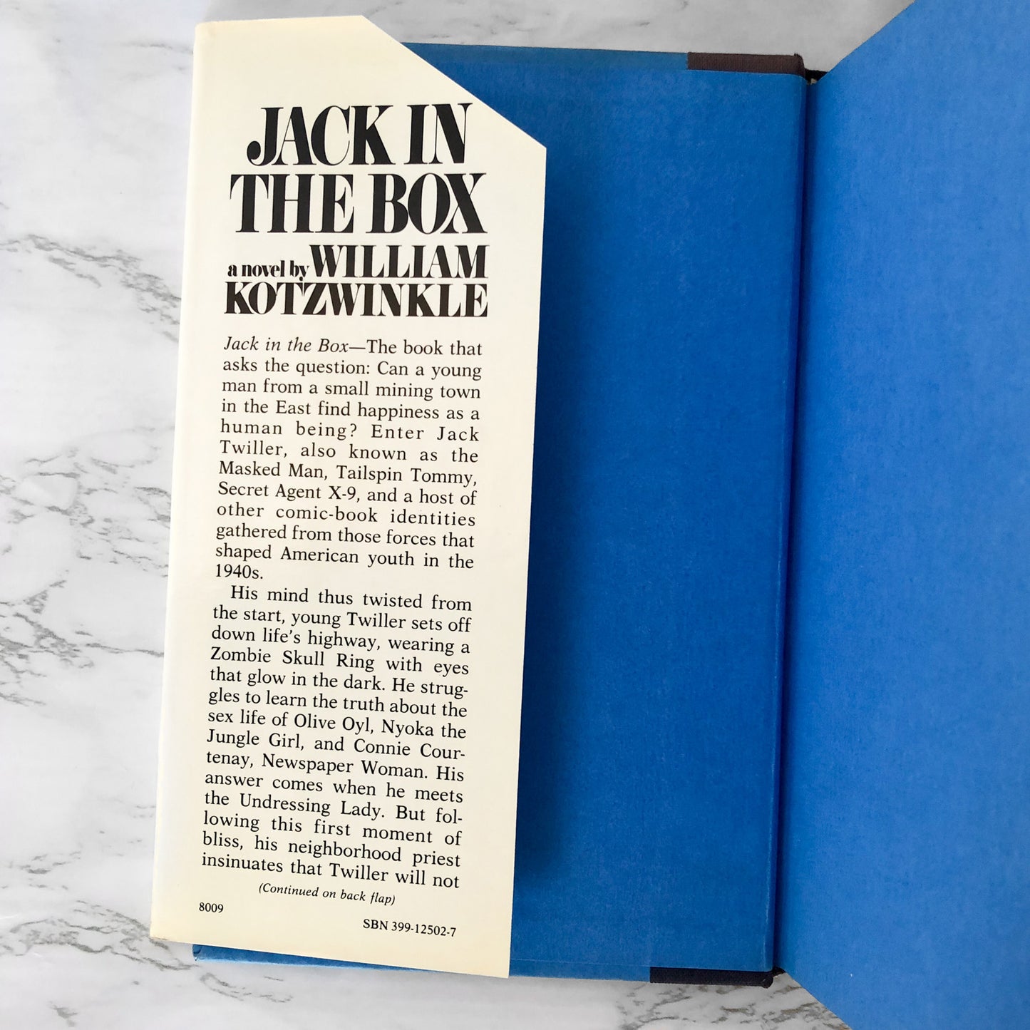 Jack in the Box by William Kotzwinkle [FIRST EDITION / FIRST PRINTING] 1980