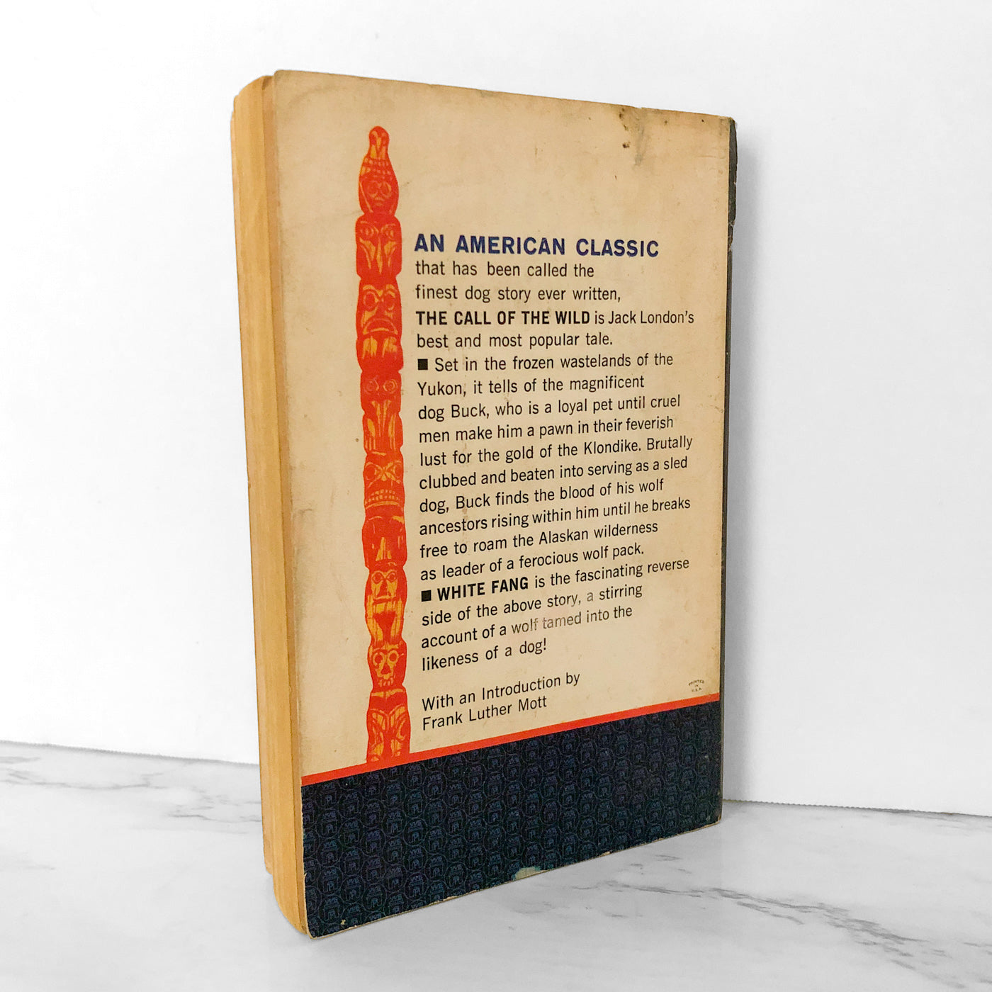 The Call of the Wild & White Fang by Jack London [1962 PAPERBACK]