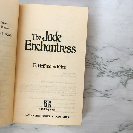 The Jade Enchantress by E. Hoffmann Price [FIRST EDITION PAPERBACK] 1982