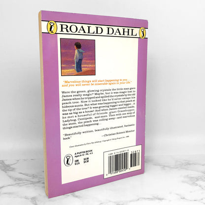 James and the Giant Peach by Roald Dahl [1988 TRADE PAPERBACK]