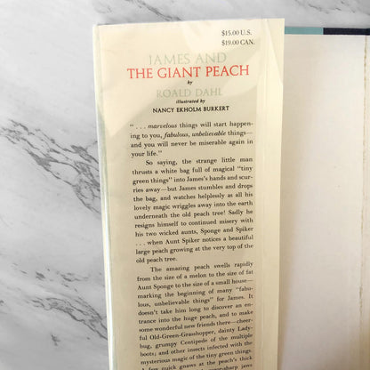 James and the Giant Peach by Roald Dahl [U.S. FIRST EDITION / 1961]