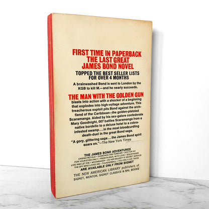 The Man With the Golden Gun by Ian Fleming [FIRST PAPERBACK PRINTING] 1966