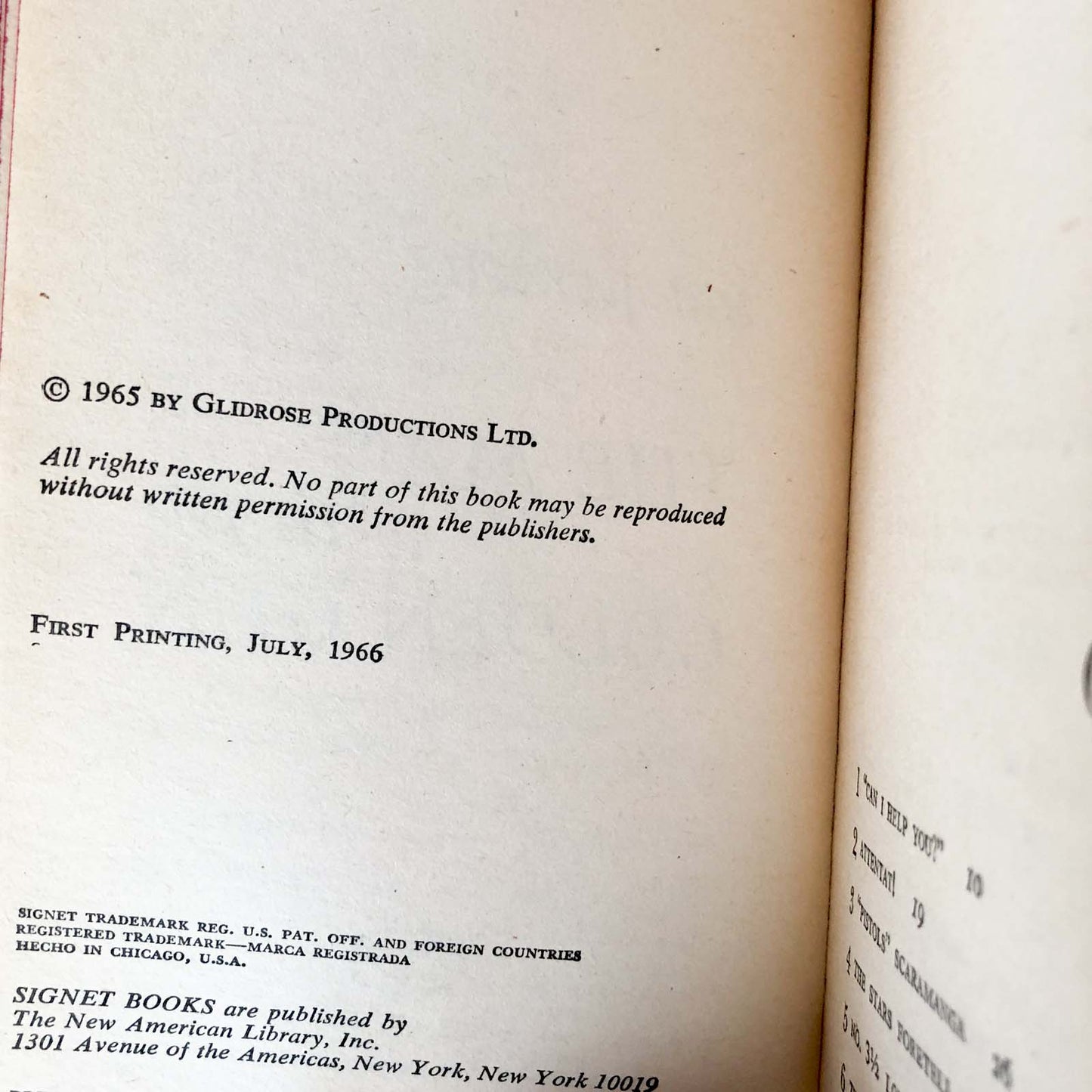 The Man With the Golden Gun by Ian Fleming [FIRST PAPERBACK PRINTING] 1966