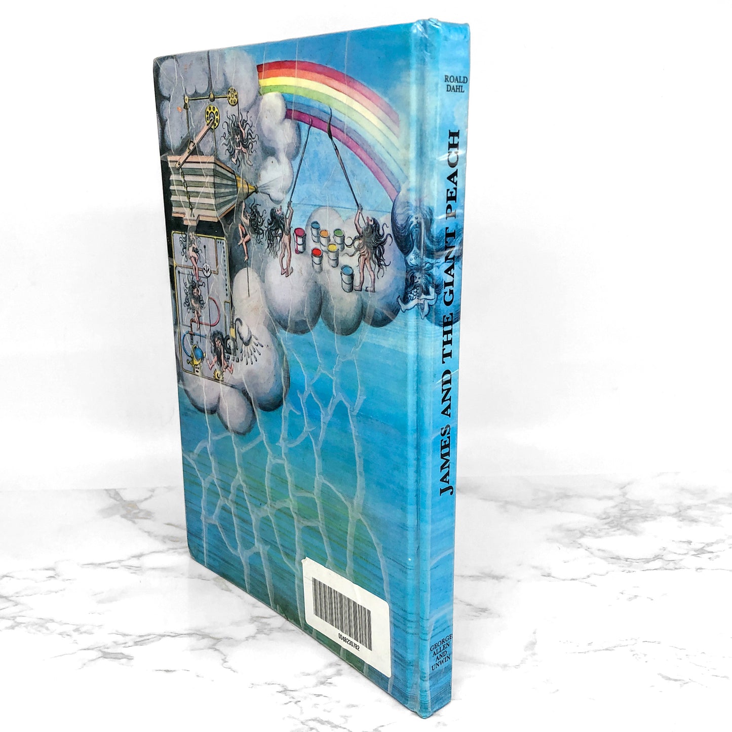 James and the Giant Peach by Roald Dahl [1986 U.K. HARDCOVER]