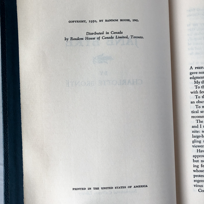 Jane Eyre by Charlotte Bronte [1950 - INTERNATIONAL COLLECTOR'S LIBRARY] - Bookshop Apocalypse