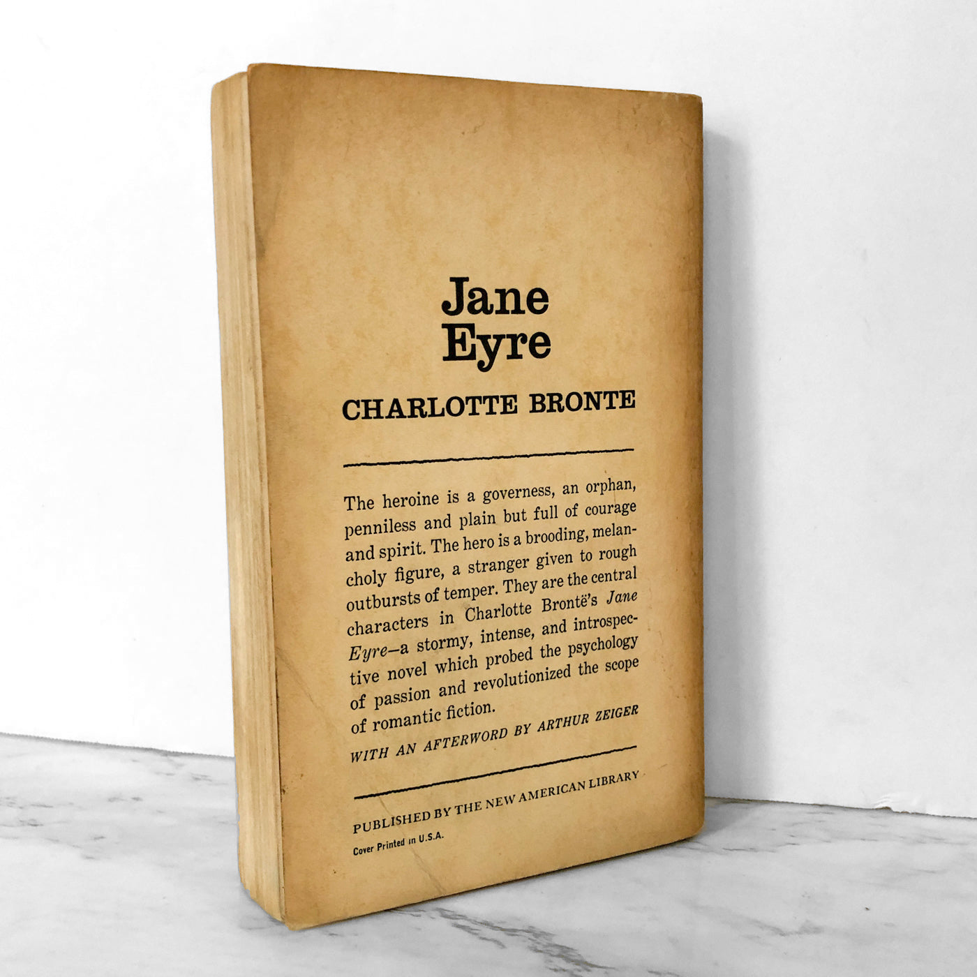 Jane Eyre by Charlotte Bronte [1960 PAPERBACK]