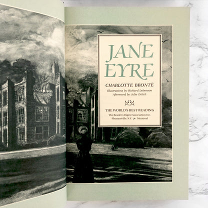 Jane Eyre by Charlotte Bronte [ILLUSTRATED HARDCOVER / 1984]