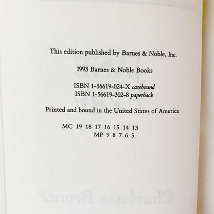 Jane Eyre by Charlotte Bronte [1993 HARDCOVER]