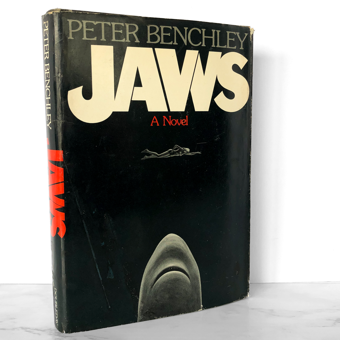 Jaws by Peter Benchley [FIRST EDITION / FIRST PRINTING]