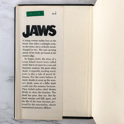 Jaws by Peter Benchley [FIRST EDITION / FIRST PRINTING]