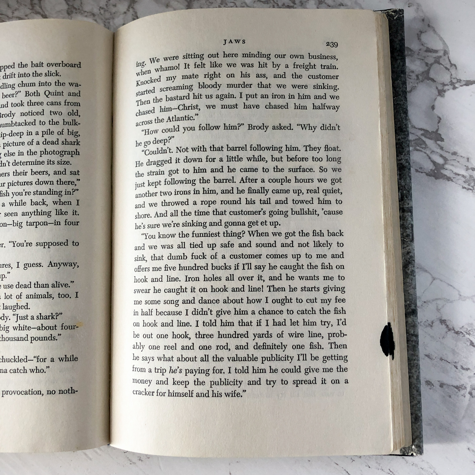 Jaws by Peter Benchley [FIRST EDITION] - Bookshop Apocalypse