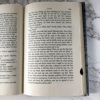 Jaws by Peter Benchley [FIRST EDITION] - Bookshop Apocalypse
