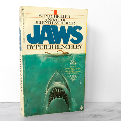 Jaws by Peter Benchley [1975 PAPERBACK]