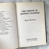 The Shrine of Jeffrey Dahmer by Brian Masters [UK FIRST EDITION] - Bookshop Apocalypse