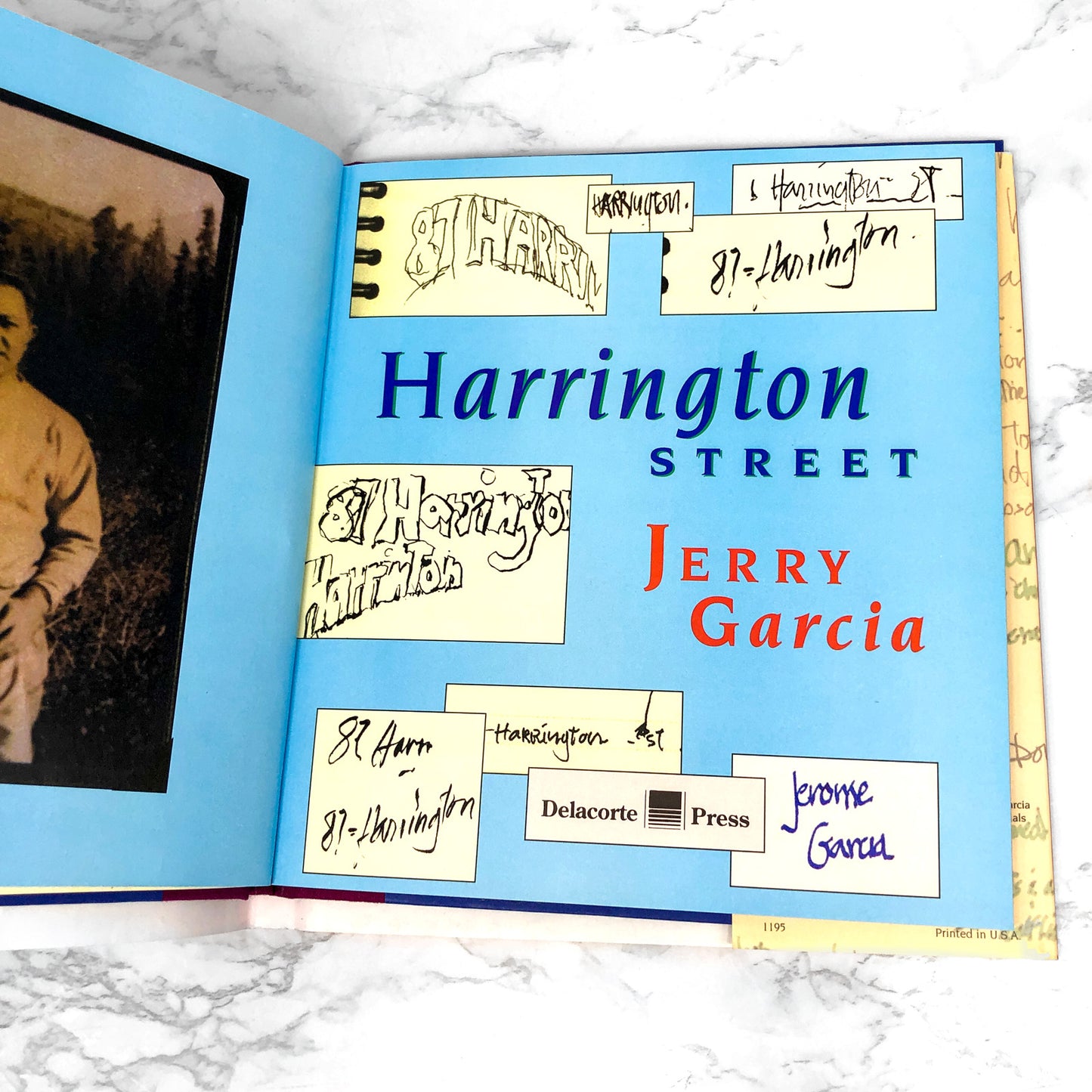 Harrington Street by Jerry Garcia [FIRST EDITION • FIRST PRINTING] 1995 • Delacorte Press