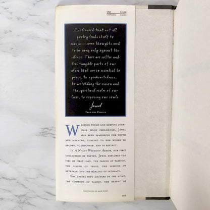 A Night Without Armor by Jewel SIGNED! [FIRST EDITION / 1998]