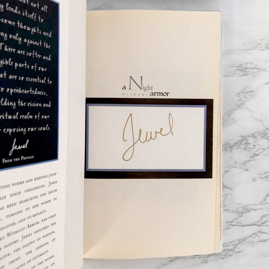 A Night Without Armor by Jewel SIGNED! [FIRST EDITION / 1998]