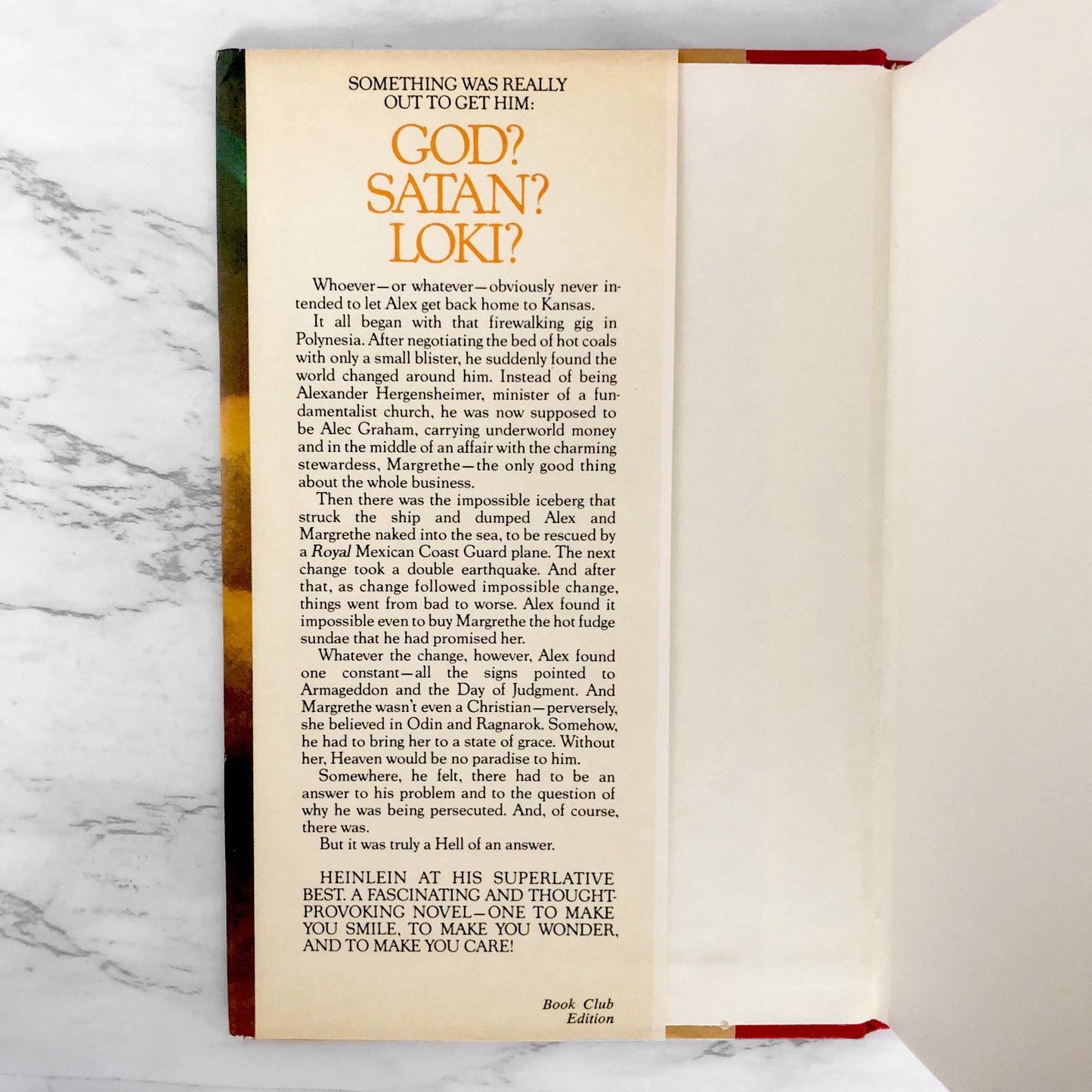 Job: A Comedy of Justice by Robert A. Heinlein [1984 HARDCOVER]