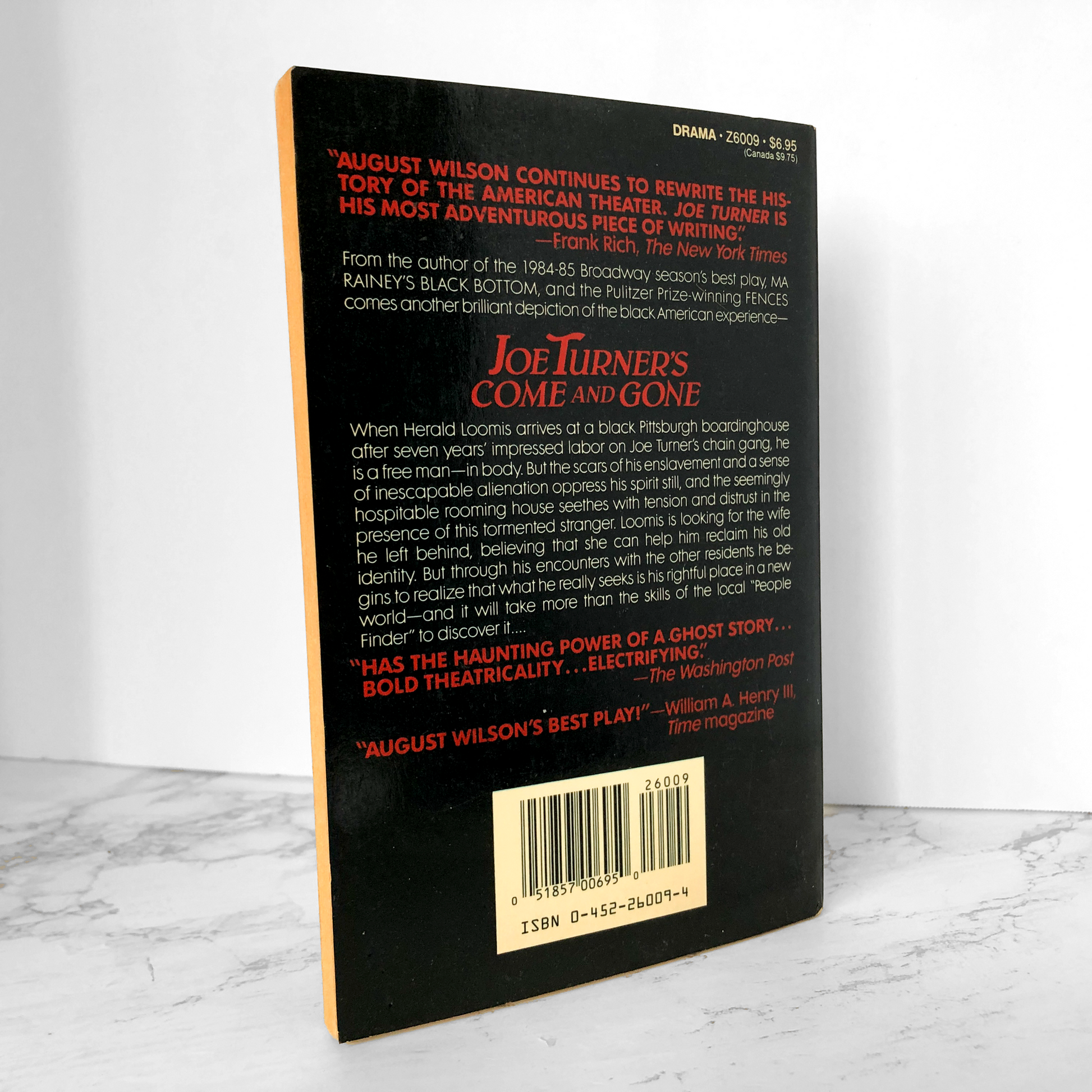 Joe Turner's Come and Gone by August Wilson [FIRST EDITION / FIRST PRINTING] - Bookshop Apocalypse