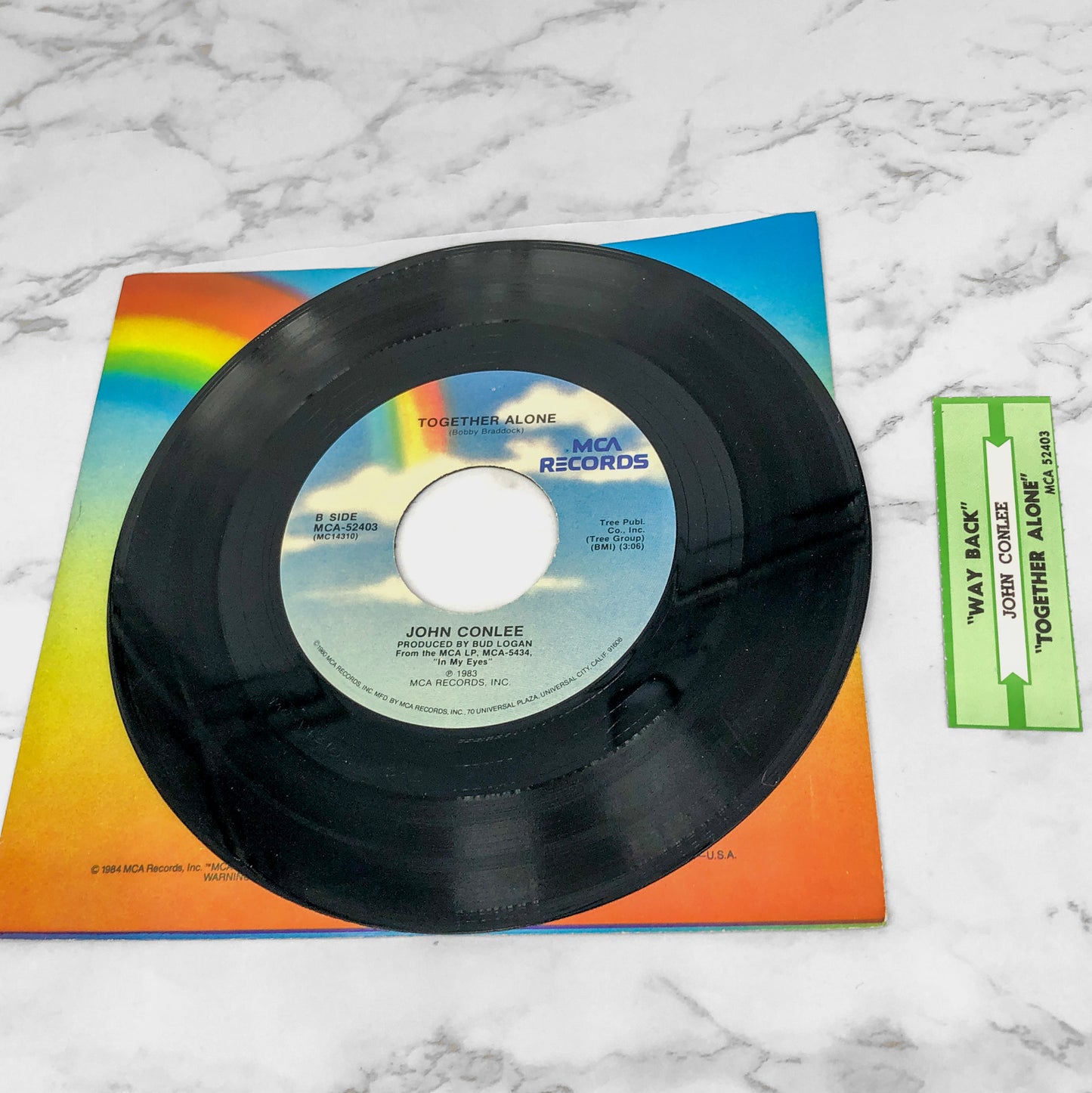 John Conlee - Common Man + Way Back [7" VINYL SET] 1982