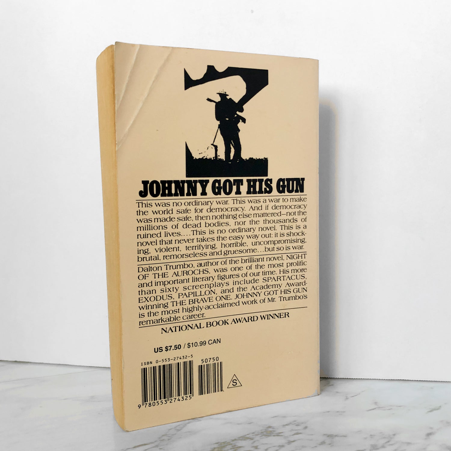 Johnny Got His Gun by Dalton Trumbo [1989 PAPERBACK] - Bookshop Apocalypse