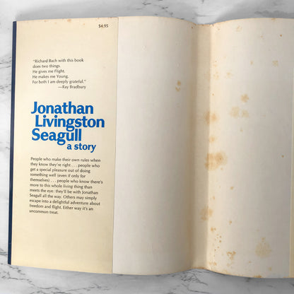 Jonathan Livingston Seagull by Richard Bach SIGNED & DOODLED! [FIRST EDITION]