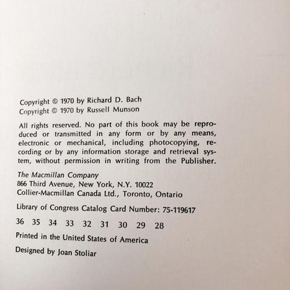 Jonathan Livingston Seagull by Richard Bach SIGNED & DOODLED! [FIRST EDITION]